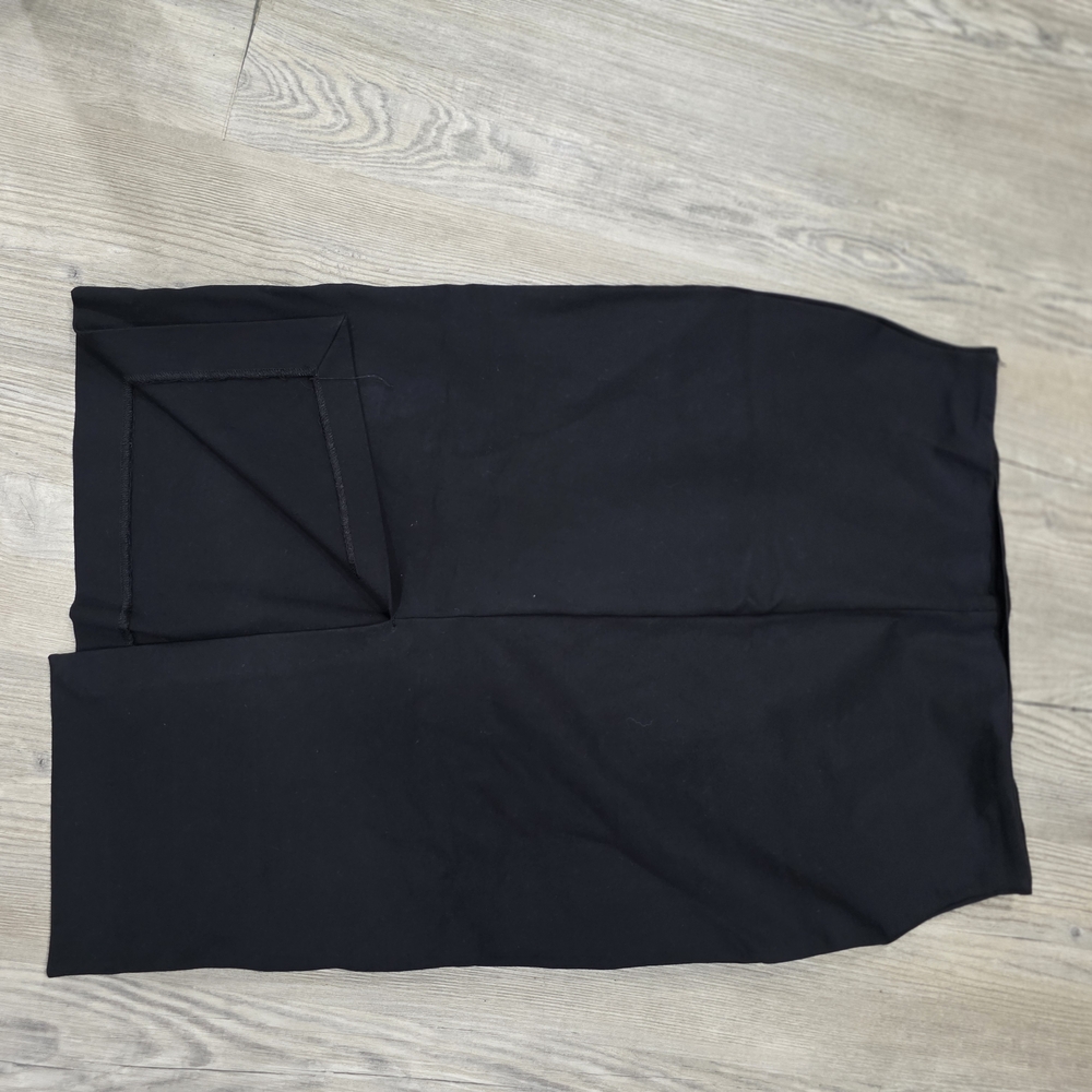Express Black Midi Skirt